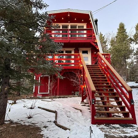 Maison Solange-Red Barn Farmhouse Style- Moonridge Big Bear City Eksteriør bilde