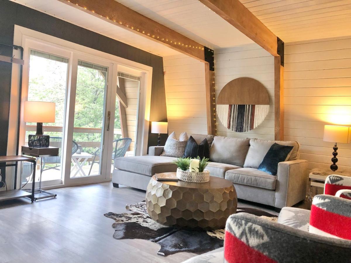 Maison Solange-Red Barn Farmhouse Style- Moonridge Big Bear City Eksteriør bilde